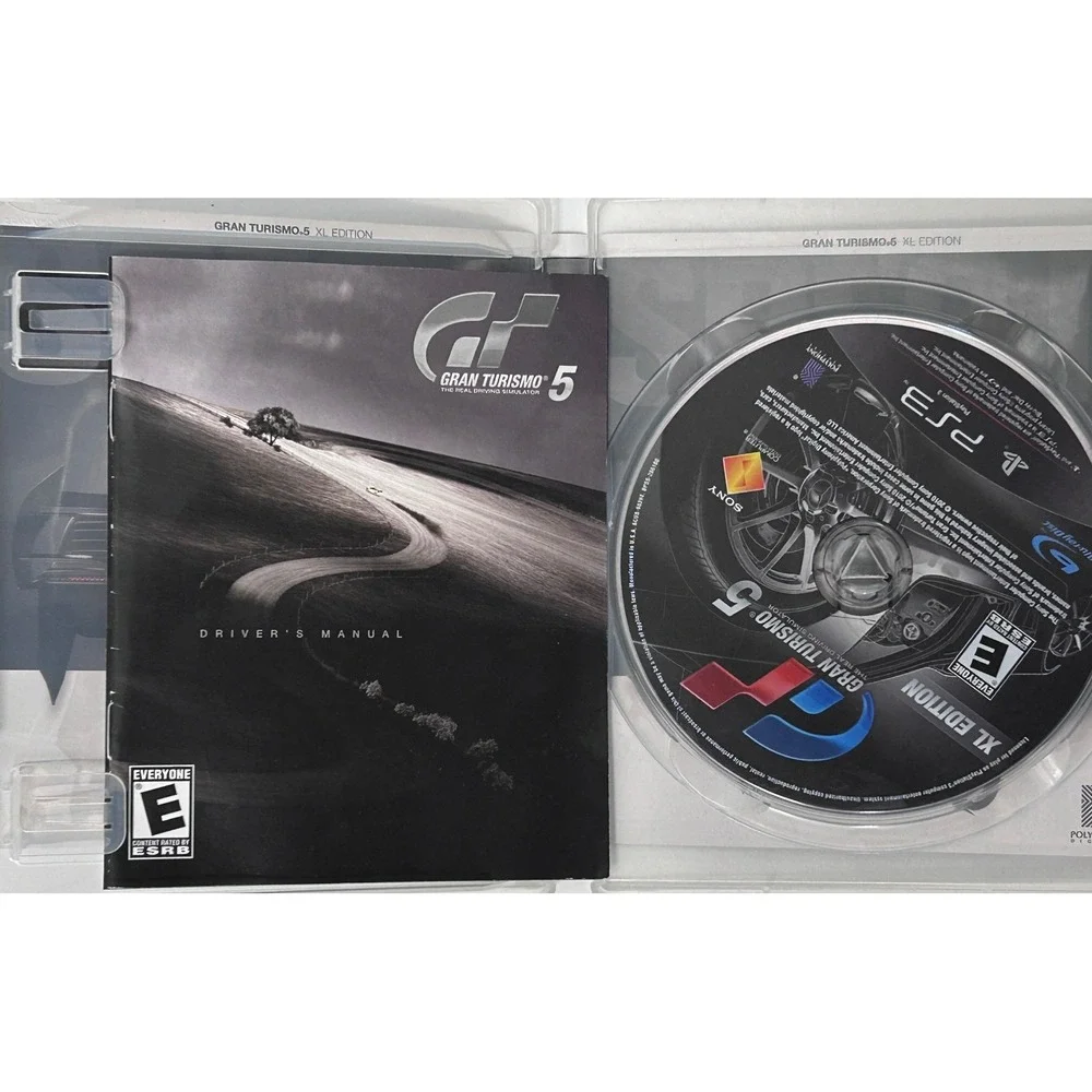 Sony Gran Turismo 5 XL Edition PS3 PlayStation 3 Racing Game 3D Compatible 2012